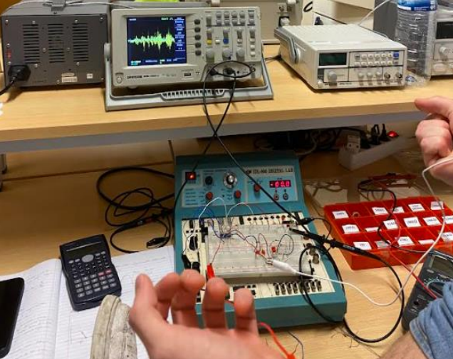 Instrumentation Amplifier for measuring biopotentials generated by human body